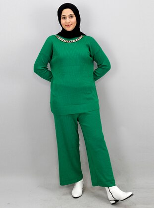 Armağan Butik Green Knit Tunics