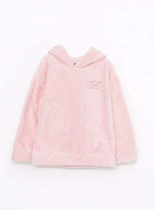 Pink - 250gr - Girls` Sweatshirt - LC WAIKIKI