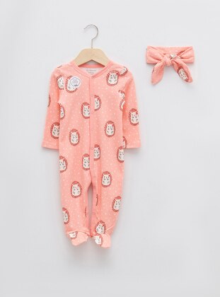 LC WAIKIKI Pink Baby Sleepsuits