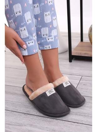 Wordex Gray Home Shoes