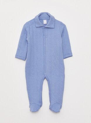 Blue - Baby Sleepsuits - LC WAIKIKI