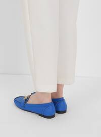 Flat - Blue - Casual Shoes