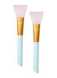  Silicone Mask Cream-Beige Spoon Washable 2 Pcs