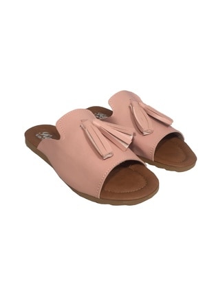 Rose 1211 Comfortable Casual Fringed Women's Slippers