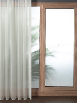 Ecru - Ecru - Curtains & Drapes - Gauze Fabric Design