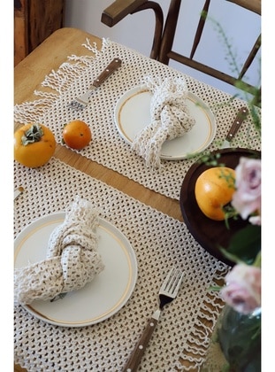 100gr - Cream - Dinner Table Textiles - Viva Maison