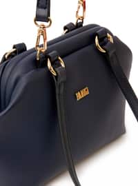 Navy Blue - Satchel - Shoulder Bags