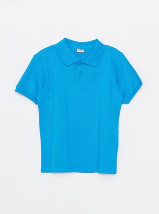 Turquoise - Girls` T-Shirt - LC WAIKIKI