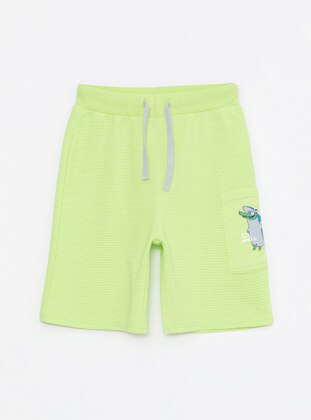 Green - Boys` Shorts - LC WAIKIKI