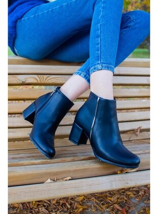 Black - High Heel Boots - Boots - Bluefeet
