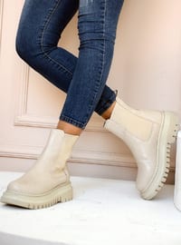 Cream - Boot - Boots