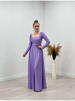 Giyim Masalı Lilac Evening Dresses