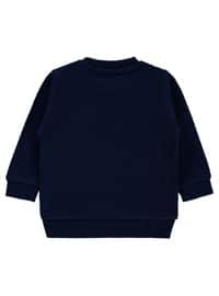 Baby Boy Sweatshirt 6 18 Months Navy Blue