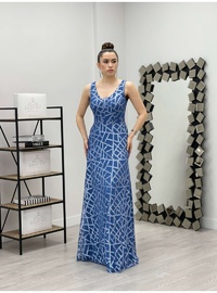  Indigo Evening Dresses