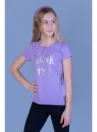 Lilac - Girls` T-Shirt - Toontoy