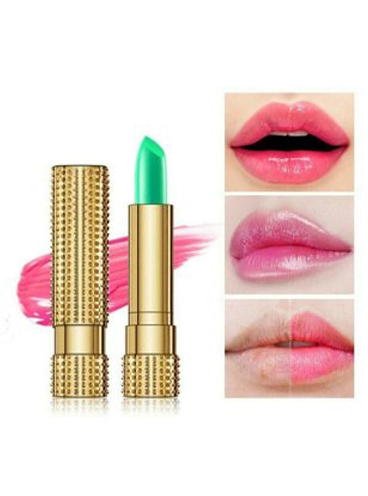 Magic Lipstick Color Changing 24 Hour Lasting Lipstick Pink