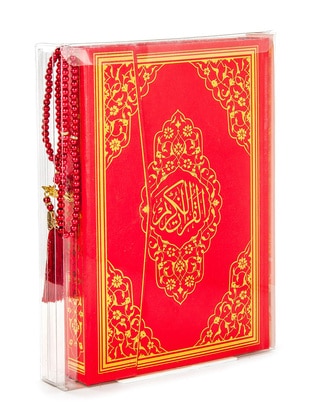Red - Islamic Products > Prayer Rugs - Ayfa Yayınevi