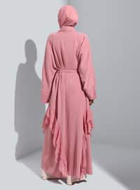 Pink - Evening Abaya