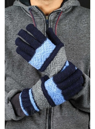 Navy Blue - Glove - Vercetti