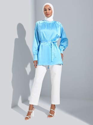 Light Blue - Tunic - Refka