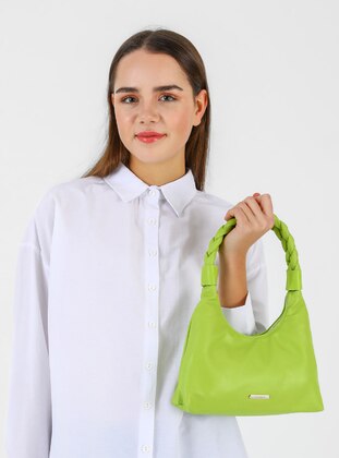 Neon Green - Satchel - Shoulder Bags - Housebags