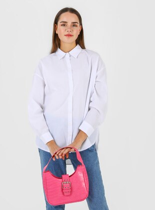 Pink - Satchel - Shoulder Bags - Housebags