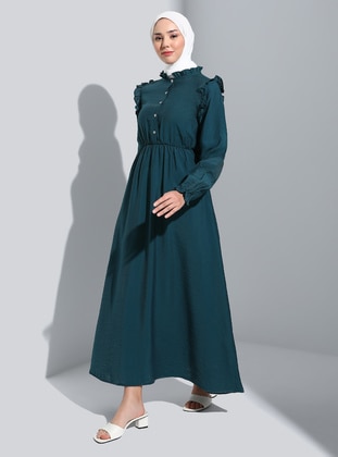 Emerald - Unlined - Modest Dress - Refka