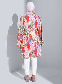 Unlined - Multi - Multi Color - Kimono