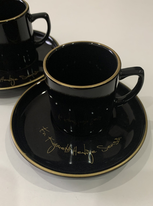 Gold - Black - Dinner Table Textiles - Keramika