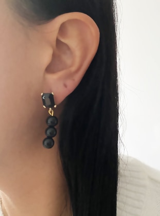 Black - Earring - im Design