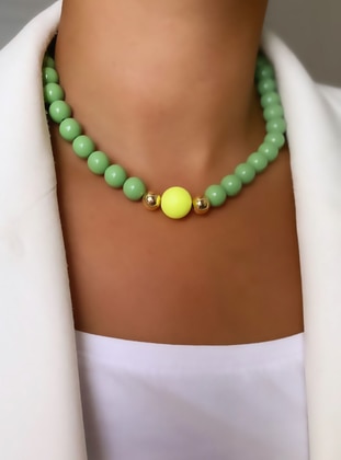 Green - Necklace - im Design