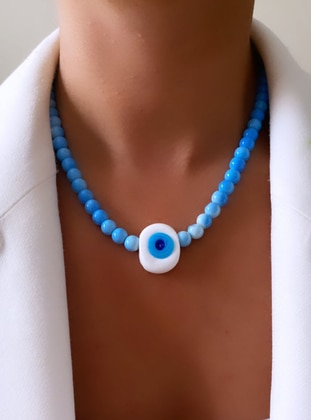 Light Blue - Necklace - im Design