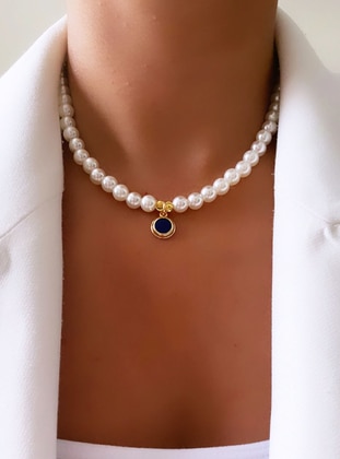 Navy Blue - Necklace - im Design