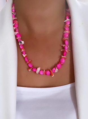 Pink - Necklace - im Design