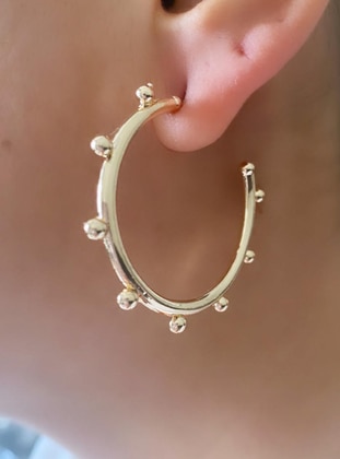 Gold - Earring - im Design