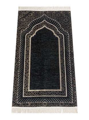 Black - Islamic Products > Prayer Rugs - İhvanonline
