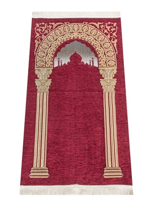 Maroon - Islamic Products > Prayer Rugs - İhvan