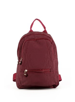 Burgundy - Backpack - Backpacks - Luwwe Bag’s