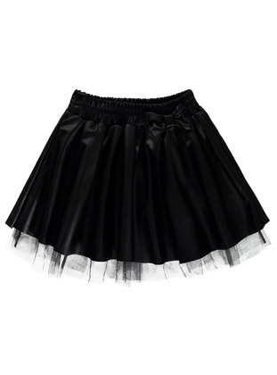 Black - Girls` Skirt - Civil