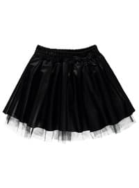 Black - Girls` Skirt