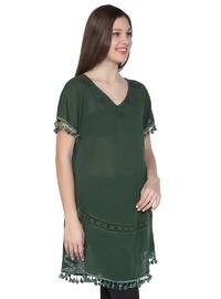 Unlined - Green - Beach Dress