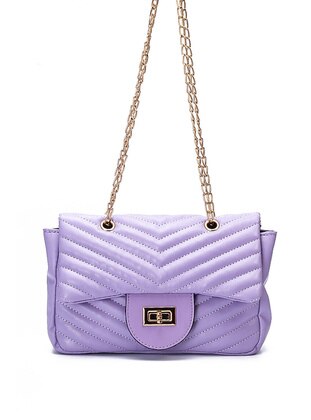 Purple - Shoulder Bags - En7