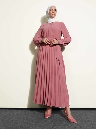 Dusty Rose - Unlined - Modest Dress - Refka