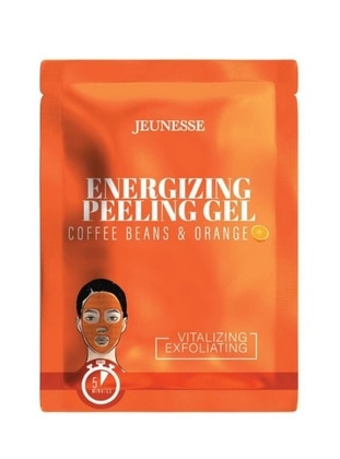 Jeunesse Energizing Peeling Gel Coffee Color Beans Orange Mask 15 G