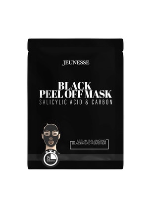 Jeunesse Black Peel Off Mask Salicylic Acid Activated Carbon Peel Off Mask 15 G