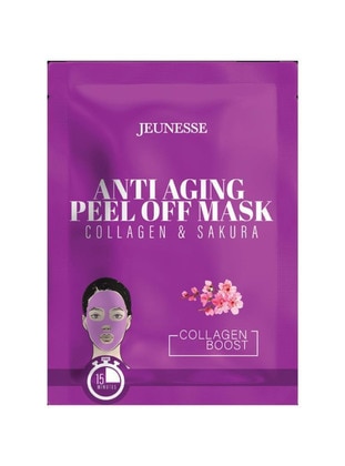 Jeunesse Anti Aging Peel Off Mask Collagen Sakura Anti Aging Mask 15 G