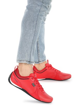 Red - Men Shoes - Lescon