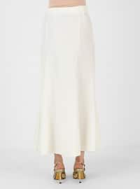 Off White - Unlined - Skirt