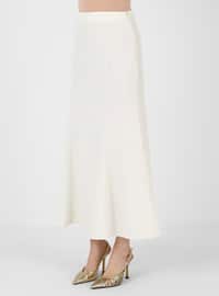 Off White - Unlined - Skirt
