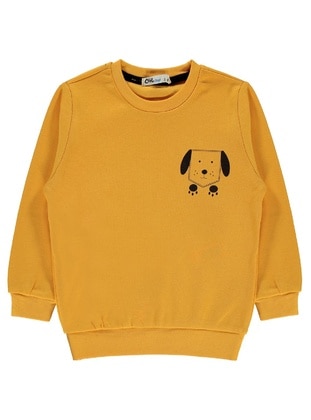 Mustard - Boys` Sweatshirt - Civil